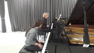 03.02.2019 Mira Marchenko's master class with N. Ismayilova: the "Simurq" project, Baku, Azerbaijan