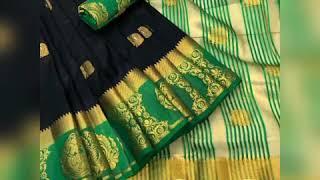 Raw silk saree #designer #Raw silk saree/Fartiks Fashion