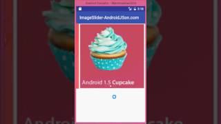 Android Dynamic image slider with Animation