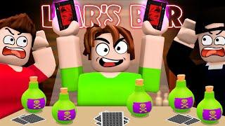 Using the DEMON CARD in Roblox Liar's Table