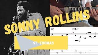 Sonny Rollins - St Thomas (Solo transcription for Guitar)