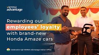 10 Years Anniversary Surprise for 10 Employees | VIENNA Advantage