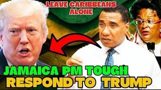 JAMAICA PM & CARIBBEAN LEADERS Breaks Silence on U.S.A-CHINA Trade War Jamaica Support China & CUBA