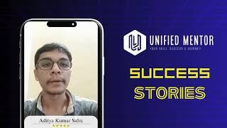 Aditya Kumar Sahu's Internship Experience at Unified Mentor