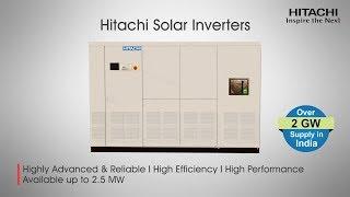 Hitachi Solar Inverters Video