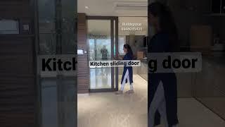 Kitchen privacy/ sliding door