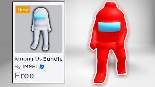 *NEW* GET THIS FREE AMONG US BUNDLE IN ROBLOX NOW!! 