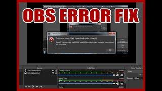 OBS NVENC and AMD encoder error fix - Free Screen Recorder