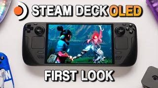 This is a Massive Upgrade! - Steam Deck OLED First Look