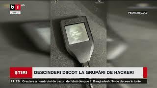 DESCINDERI DIICOT LA GRUPĂRI DE HACKERI_Știri B1_29 iunie 2023