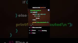 Subscribe and Comment your Answer#coding #programming #C #coder #reels