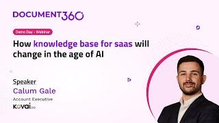 How Knowledge Base for SaaS Will Change in the Age of AI | Document360