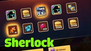 Idle Heroes  - Sherlock Hunting - Super Wishing Fountain Highlight