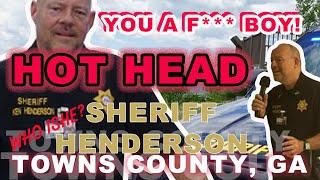 Towns County Ga  Sheriffs department Open Records request Ken Henderson discipline files BWC Part 1