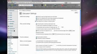 WordPress for Beginners- Settings