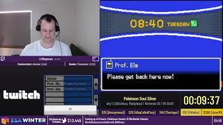 Pokémon Soul Silver [Any% (Glitchless, Manipless)] by JTMagicman - #ESAWinter21