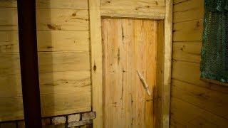  DIY ДВЕРЬ В БАНЮ (своими руками) The DOOR to the sauna with their hands