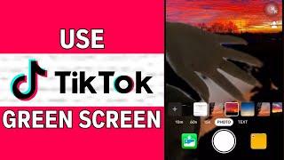 How to Use TikTok's Green Screen Feature (2024 Guide)