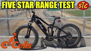 E-Cells Five Star - Real World Range Test (PAS 3 and Throttle)