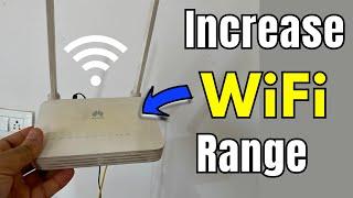 How to Increase WiFi range | Increase Internet speed on WiFi (Tips & Tricks)