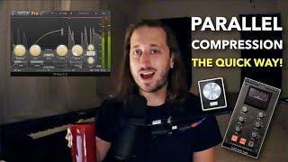 Parallel Compression for Drums - The QUICK Way! (Logic Pro X Tutorial)