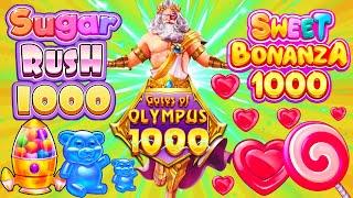 Sugar Rush 1000 Pays!? (Gates of Olympus 1000 and Sweet Bonanza 1000)