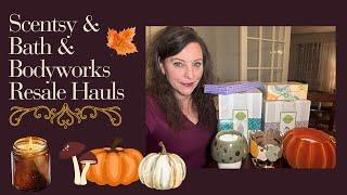 Scentsy & Bath & Bodyworks Resale Hauls w/ wax bars first sniffs! #scentsy #bathandbodyworks