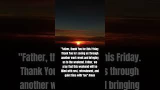 #fridayprayer #fridaydevotion #fridaymass #morningprayer #dailyoffering #frbyron #weekend #hope #fe