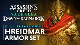 Hreidmar Armor Set & Odin's Atgeir Weapon! - Assassin's Creed Valhalla Dawn of Ragnarok DLC