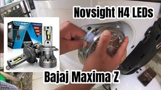 Novsight H4 LED Headlight | Bajaj Maxima Z | All LEDs na tayo mga dudes!