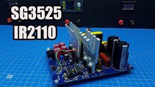 Мощный блок питания на SG3525 + IR2110. Бесперебойник #Часть2