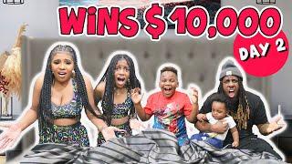 Last to Leave the Bed Wins $10,000 Challenge