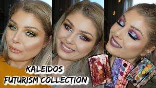 Kaleidos Makeup Futurism Palettes | Swatches & 3 Looks