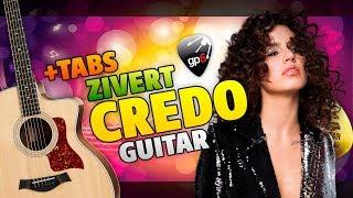 Zivert – Credo (fingerstyle guitar cover, tabs and karaoke)