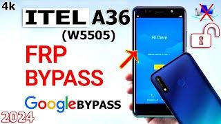 Itel A36 FRP Bypass HyperOS Without Pc 2024  Itel (W5505) Frp Bypass Google Account Lock HyperOS 