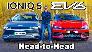 Hyundai IONIQ 5 v Kia EV6 review - which is best?!