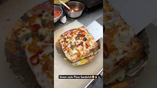 Street style Pizza Sandwich|| Indian Street Food