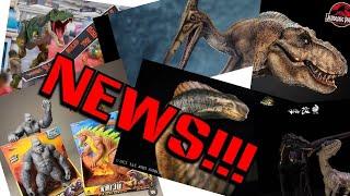 NEWS!!! New Mattel Hammond Collection Male Tyrannosaurus for SDCC??? & much more!!!