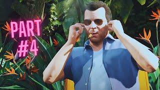 Grand Theft Auto 5 Gameplay Walkthrough Part 4 - Father & Son (HINDI) [4K 60FPS PC ULTRA]