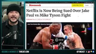 Netflix SUED Over Jake Paul v. Tyson Fight Streaming, Others Say RIGGED, Tyson PULLED PUNCHES