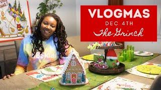 Vlogmas Day 4: Decorating My Dining Table with Grinchmas Magic 