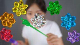 [ASMR] Making Flower Rainbow With Toilet Jelly | Best Visual ASMR