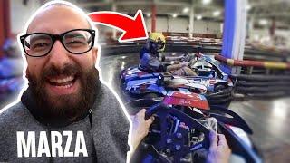 MARZA in GO KART! Gara FOLLE!