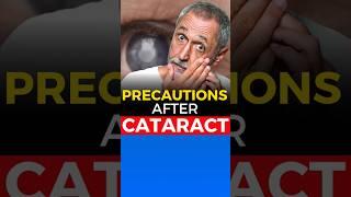 Precautions After Cataract Surgery