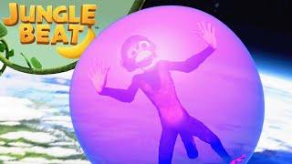 MONKEY IN SPACE | Bubble Trouble | Jungle Beat: Munki & Trunk | Kids Cartoon 2024