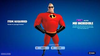 How To Get Mr. Incredible Skin FREE In Fortnite (Unlocked LEGO Mr. Incredible Style)