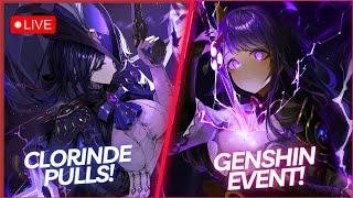 【Genshin Impact】 🩸 Pulling for Clorinde + Genshin Event!