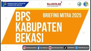 Briefing Mitra 2025 BPS Kabupaten Bekasi