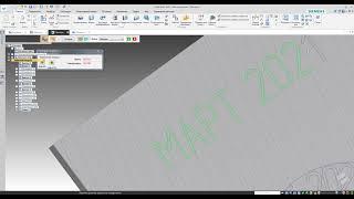 SOLID EDGE 2020 - КАК СОЗДАТЬ 3D-ТЕКСТ В МОДЕЛИ