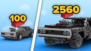 LEGO "Fast & Furious" Cars in Different Scales | Comparison